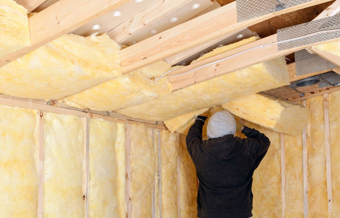 Fiberglass Batt Insulation Installation