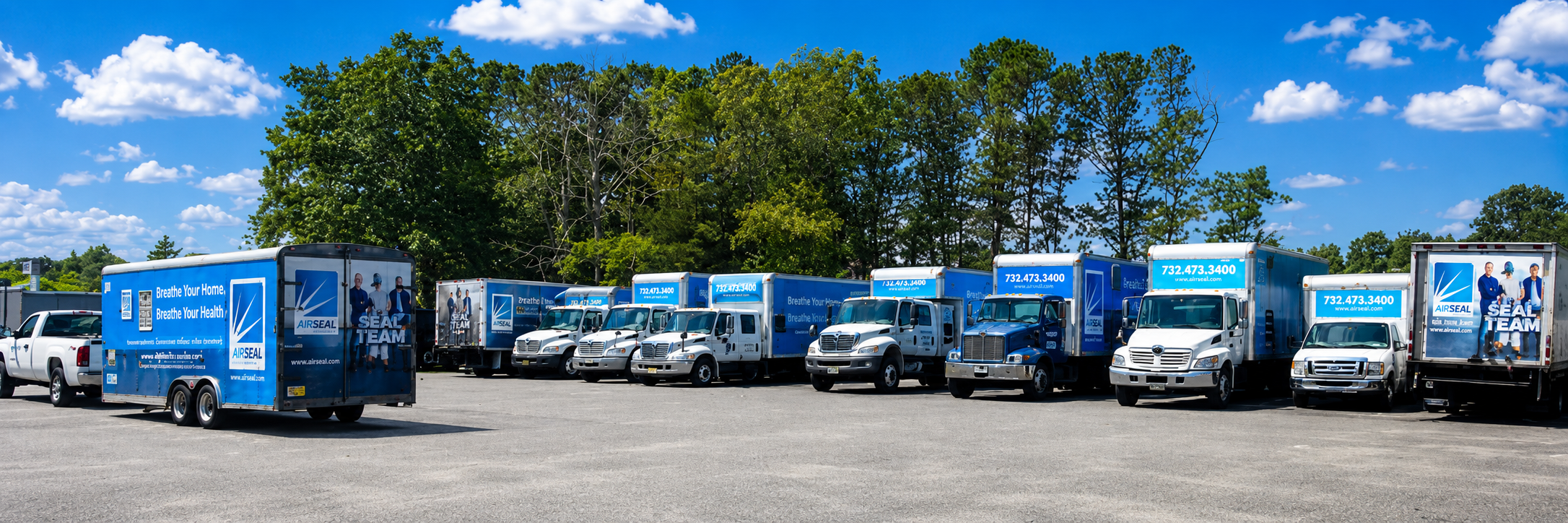 AirSeal fleet trucks
